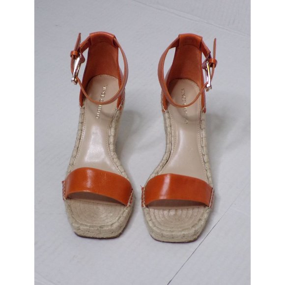 🆕 VINCE CAMUTO Meddrina Espadrille Wedge Ankle Strap Sandal Shoes 6.5 - Picture 6 of 11